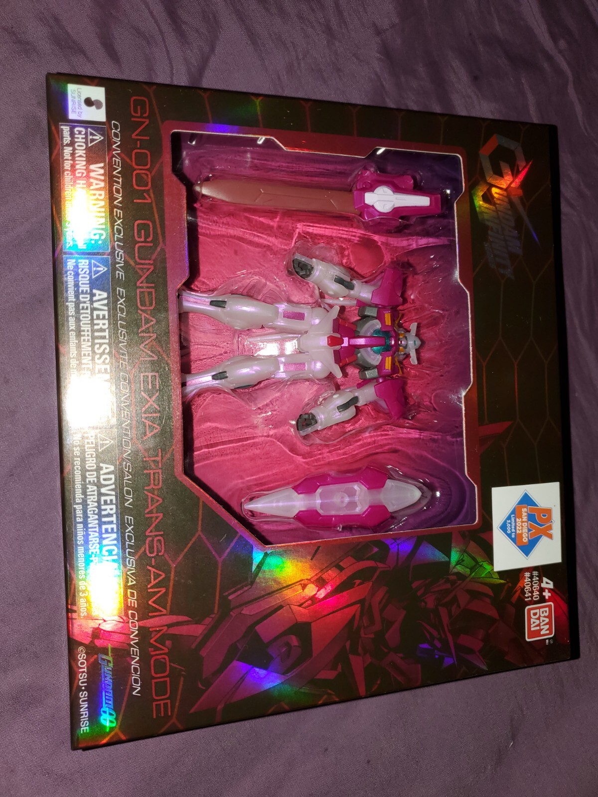 🔥 GUNDAM INFINITY EXIA TRANS-AM MODE PX AF SDCC 2022 🔥