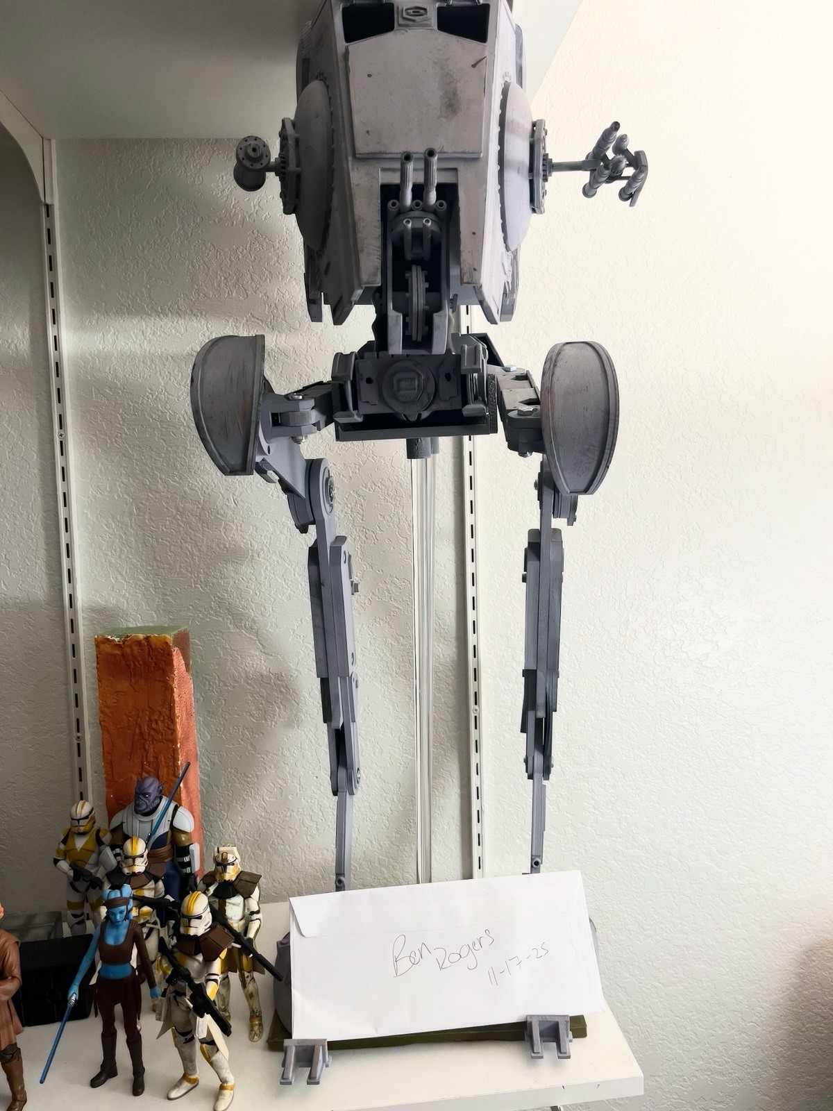 MADE TO ORDER Custom Built 1/12 Scale Star Wars AT-ST For Black Series