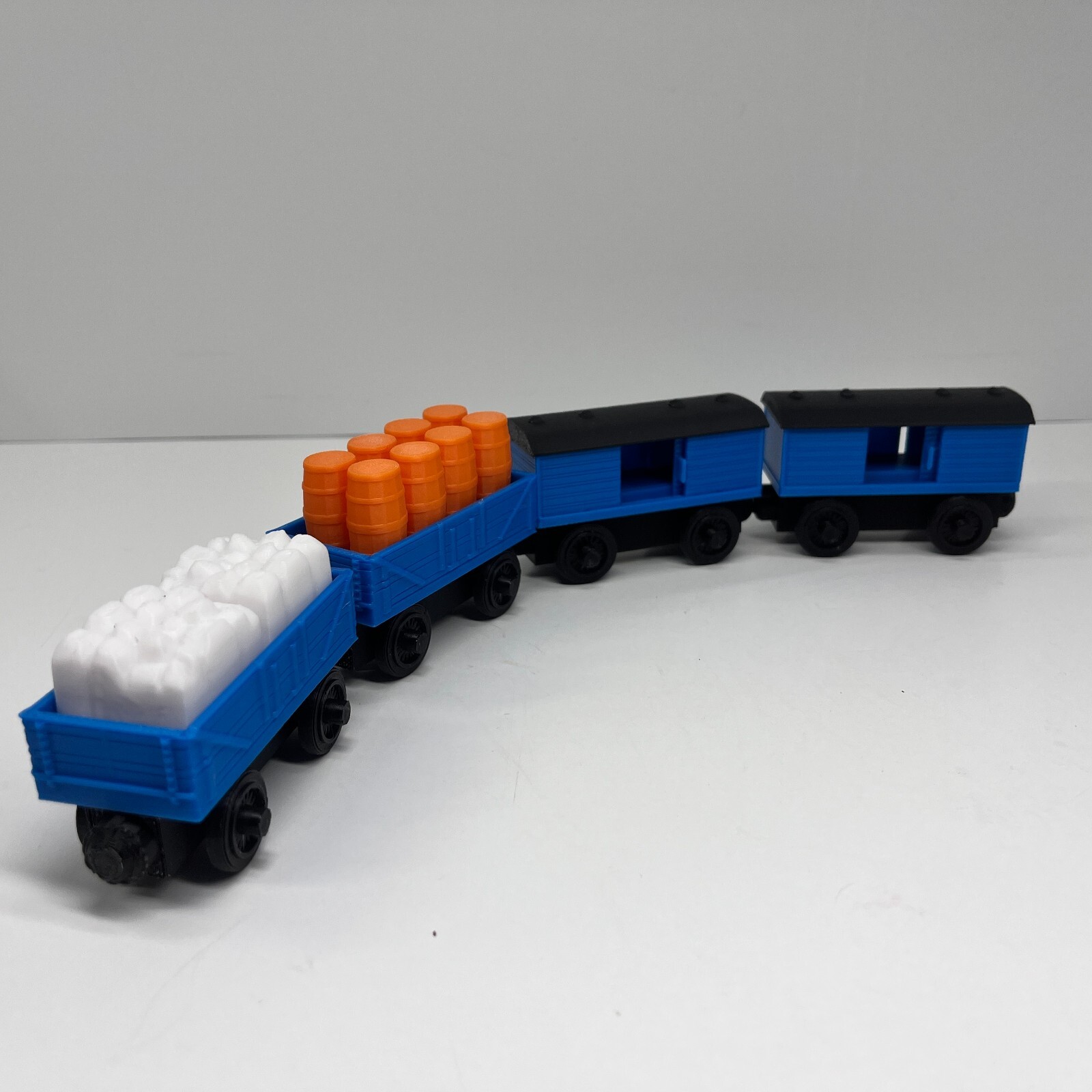 Wooden Railway Compatible Custom Made Trains – w/w Thomas & Friends, Brio READ