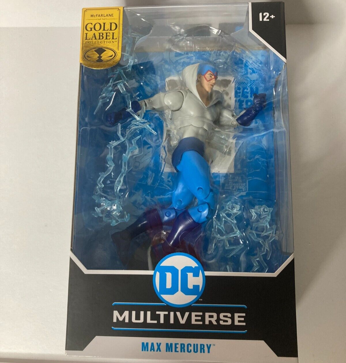 mcfarlane dc multiverse action figure-Max Mercury-scale 1:10-multicolor