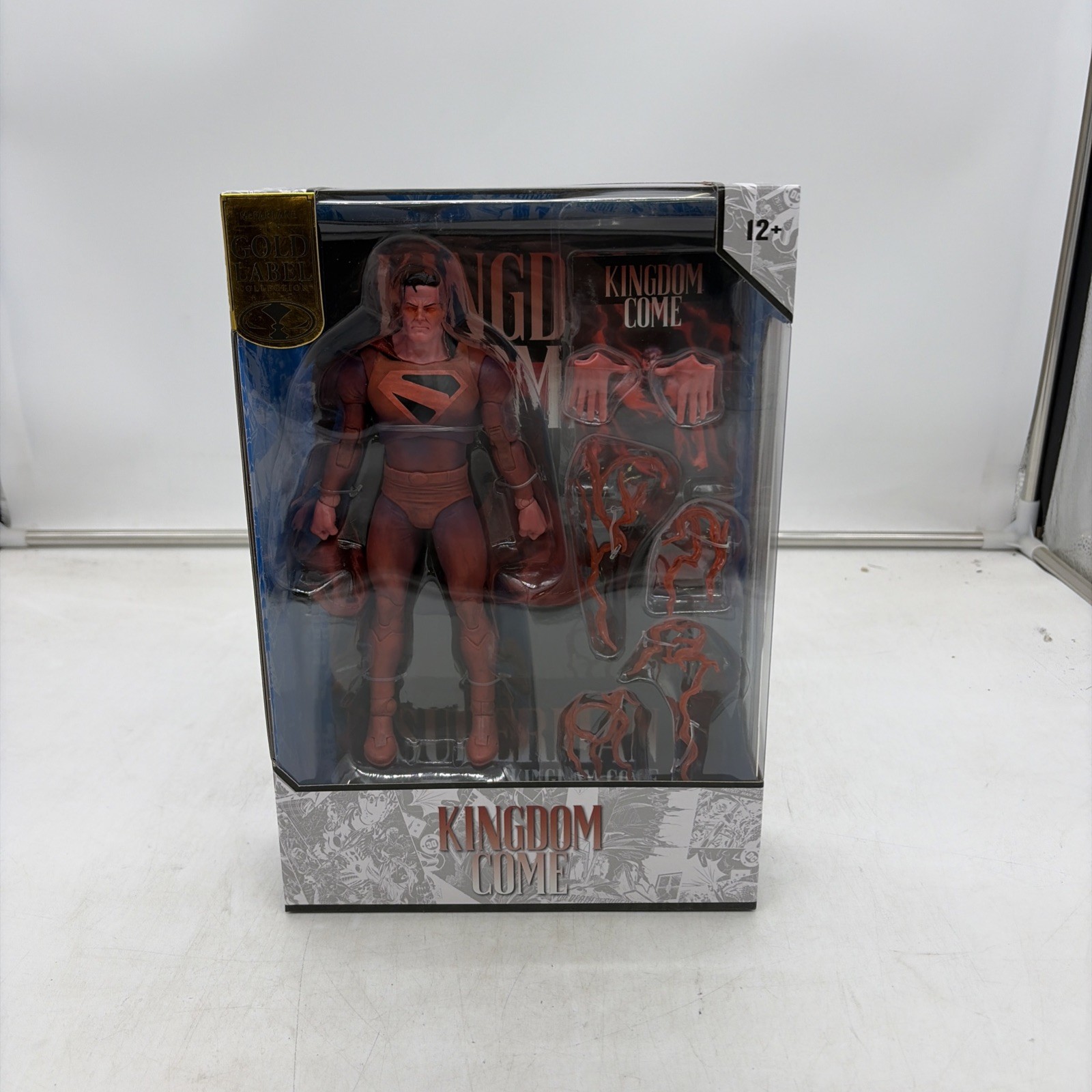 SUPERMAN Kingdom Come DC McFarlane Multiverse MISB gold label red NEW Ships Fast