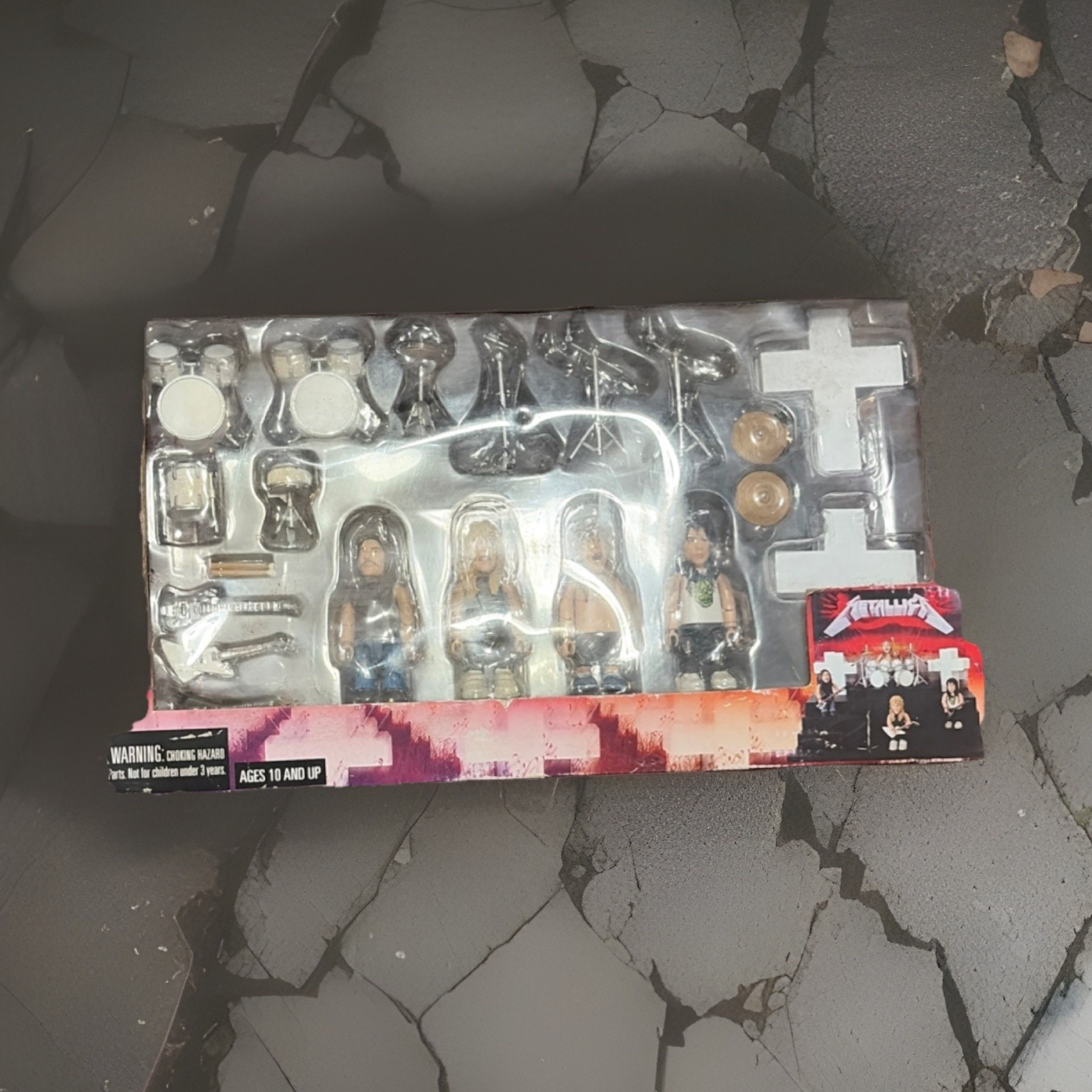 SMITI Metallica Master of Puppets Boxed Action Figure Collection Miniature Set