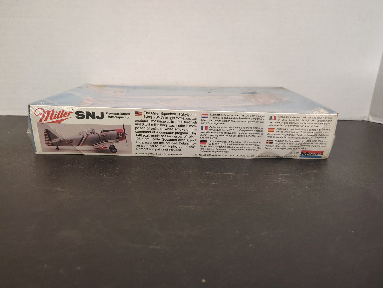Miller SNJ Plane 1/48 Scale MONOGRAM Model Kit NEW MIB SEALED