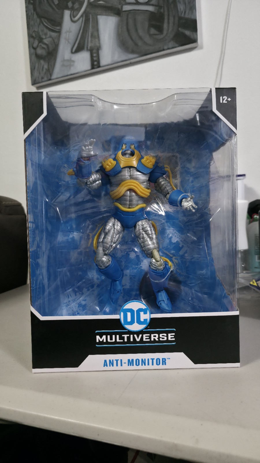 MCFARLANE DC MULTIVERSE ANTI-MONITOR CRISIS ON INFINITE EARTH MEGAFIG 10&Prime; FIGURE