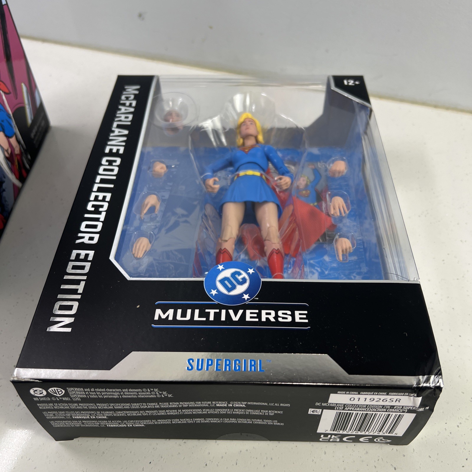 McFarlane DC Multiverse Collectors SUPERGIRL PLATINUM CHASE + Regular New !!