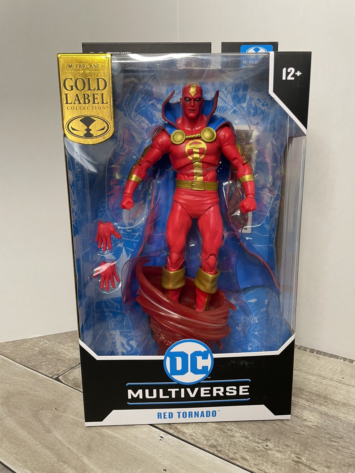 McFarlane DC Multiverse Red Tornado Gold Label DC Classic 7” Figure NEW Sealed