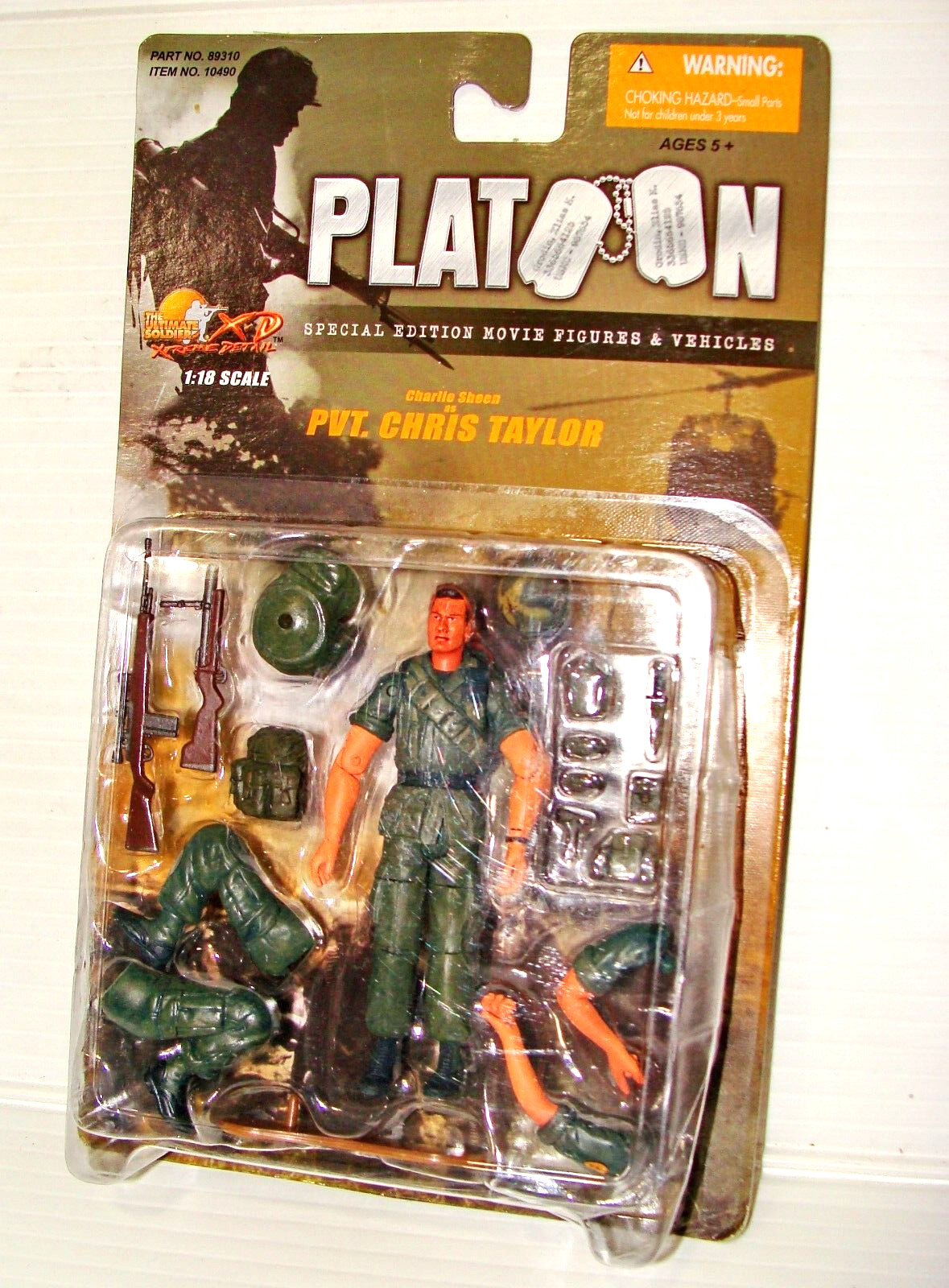 1:18 Ultimate Soldier Vietnam U.S Army Platoon Infantry Pvt Taylor Figure