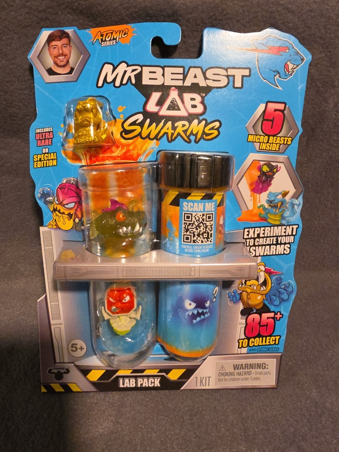 Mr Beast Lab Pack Atomic Series Lab Swarms with 5 Micro Beasts Inside #1