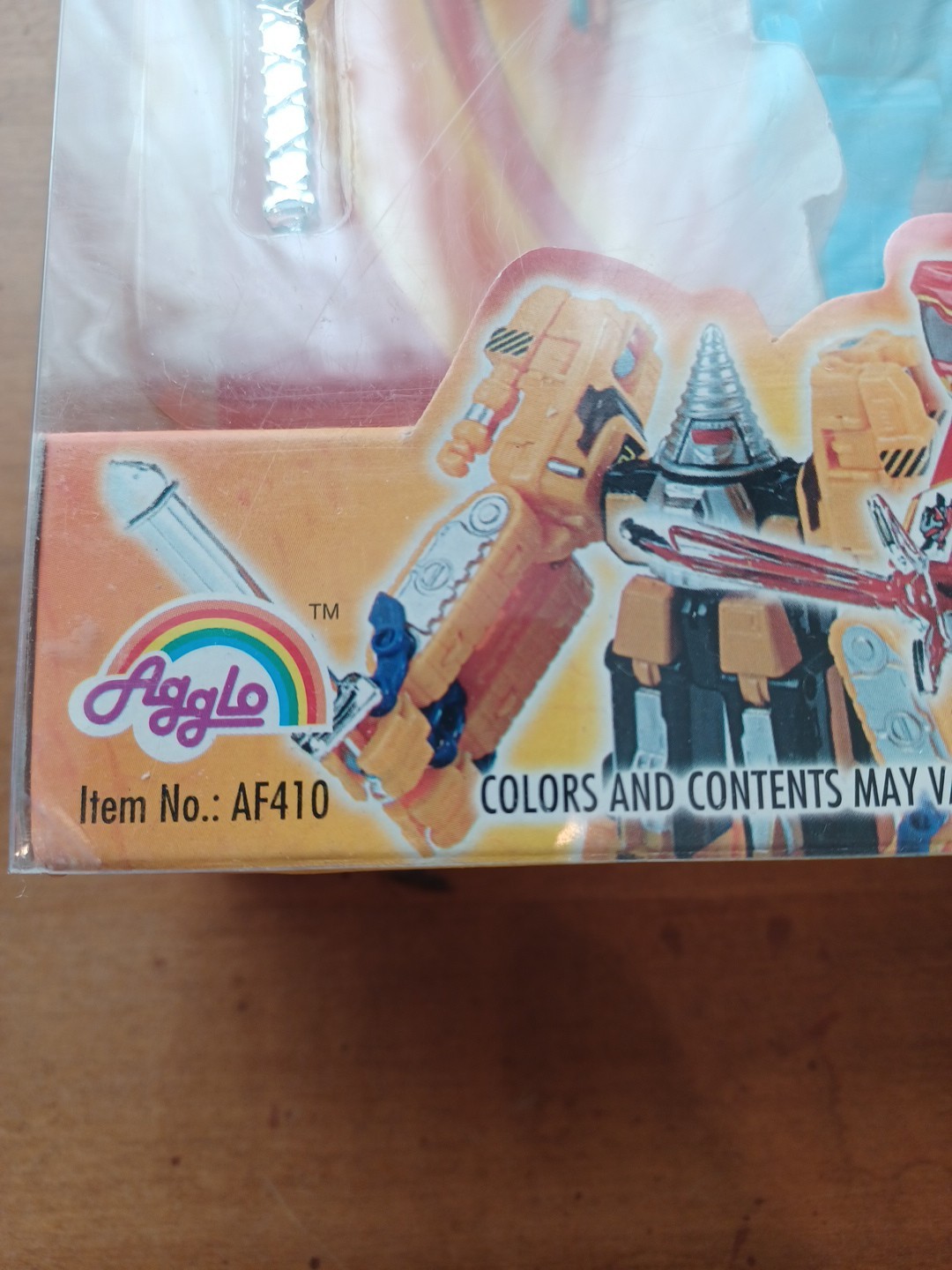 Transformable Machine Fighter Blue Helicopter 2004 Agglo Figure Robot Vintage