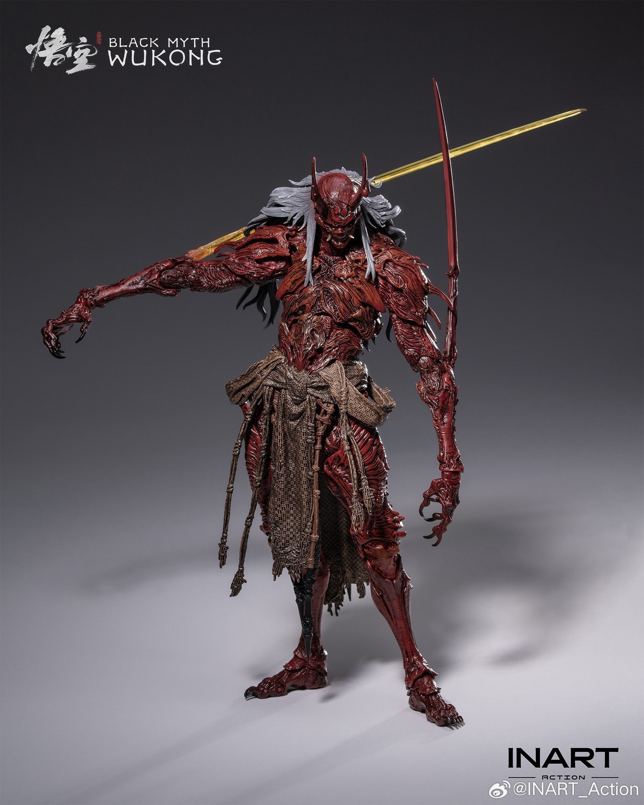 In Stock New INART MAG-G0005 1/12 Black Myth Wukong Red Boy Action Figure Model