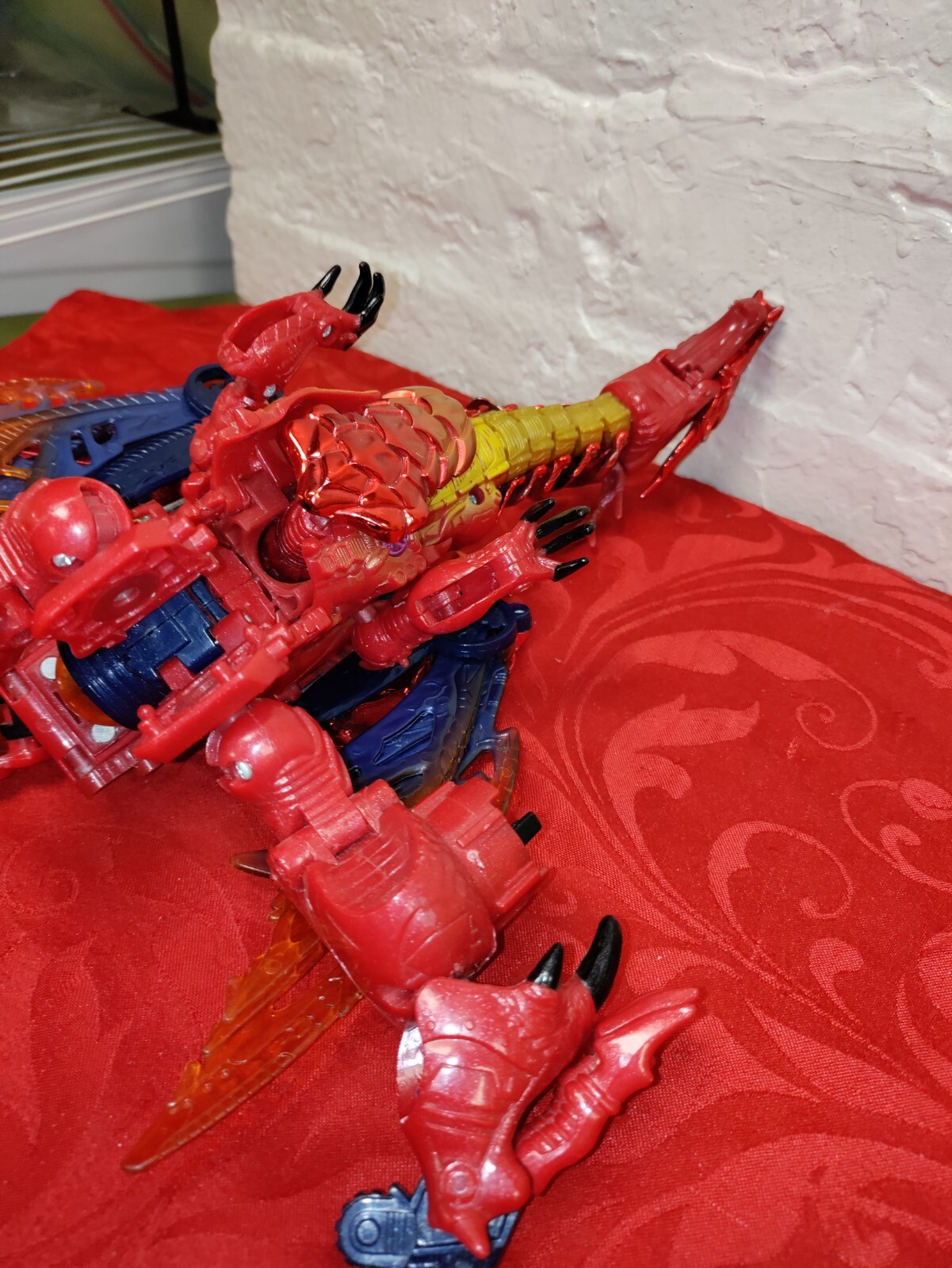 Transformers Beast Wars Transmetal 2 Megatron Dragon For Parts Incomplete Figure