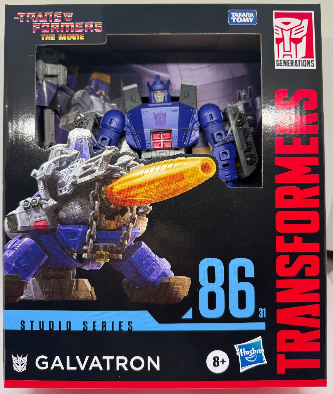 Transformers The Movie 8.5&Prime; GALVATRON Figure Studio Series Leader Class 86-31