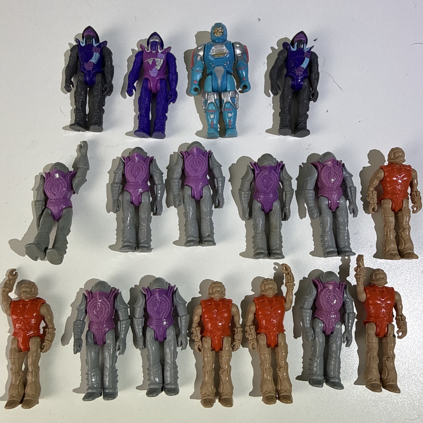 Vintage 1980&rsquo;s Hasbro Air Raiders Action Figures Army Lot of 17