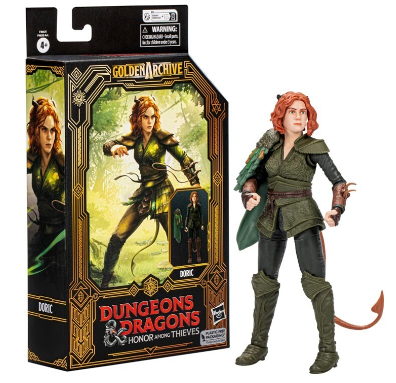 Dungeons & Dragons Doric Action Figure 6&Prime; Honor Among Thieves Golden Archive New