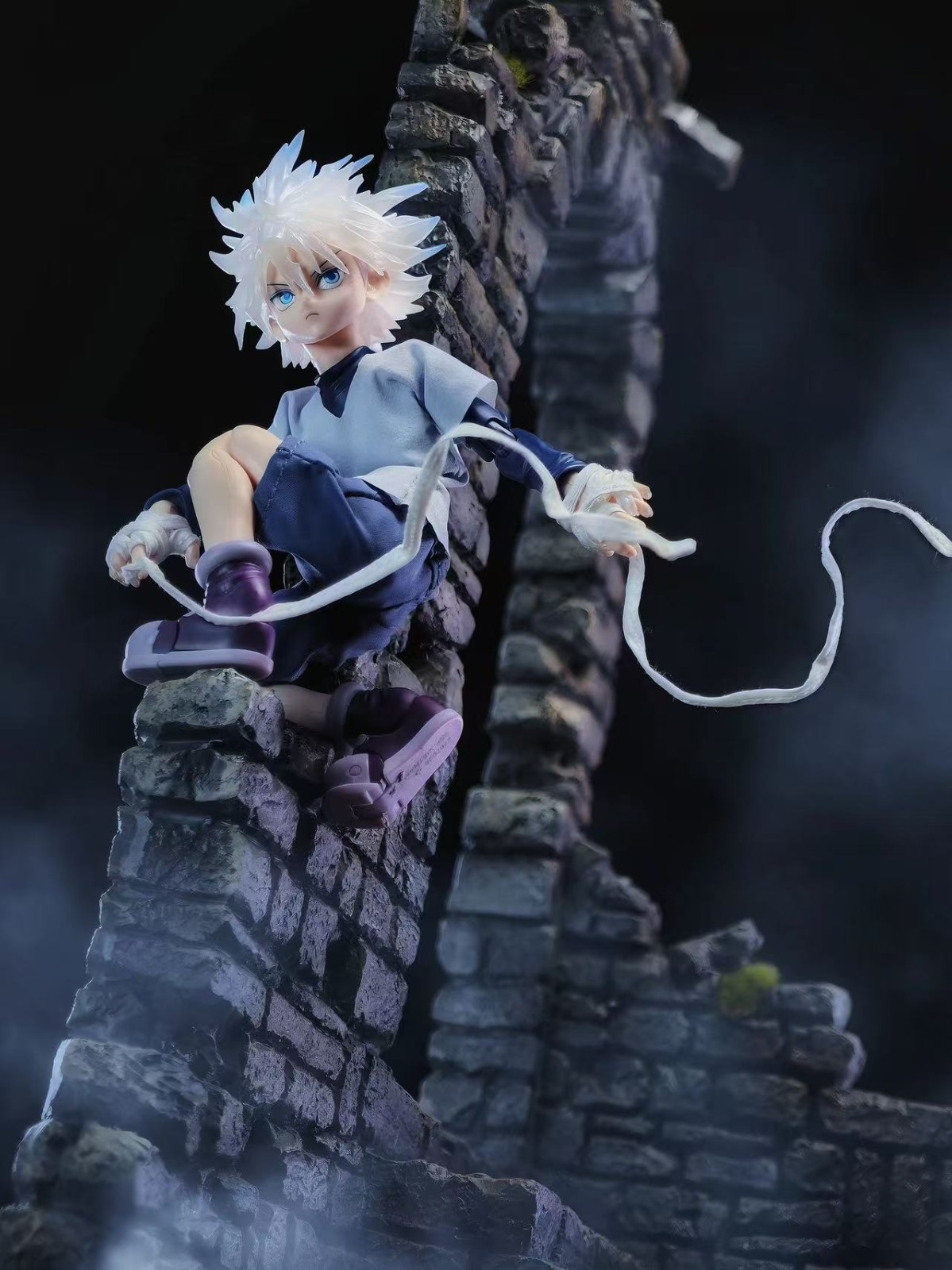 1/12 Custom Wired Clothes Set For 6 » SHF Killua Zaoldyeck Action Figure New