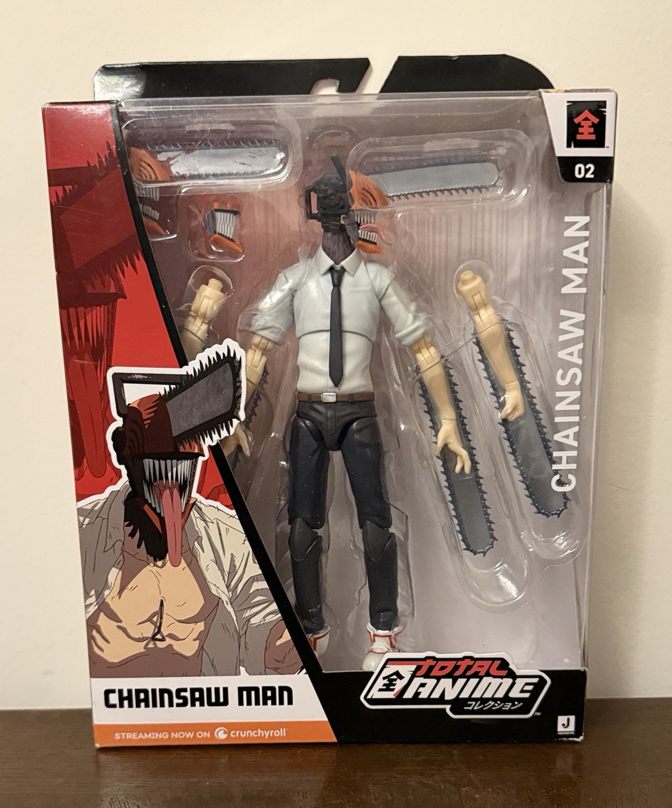 NEW🪚Chainsaw Man Total Anime #2 Action Figure🩸Denji Crunchyroll Toy Jazwares