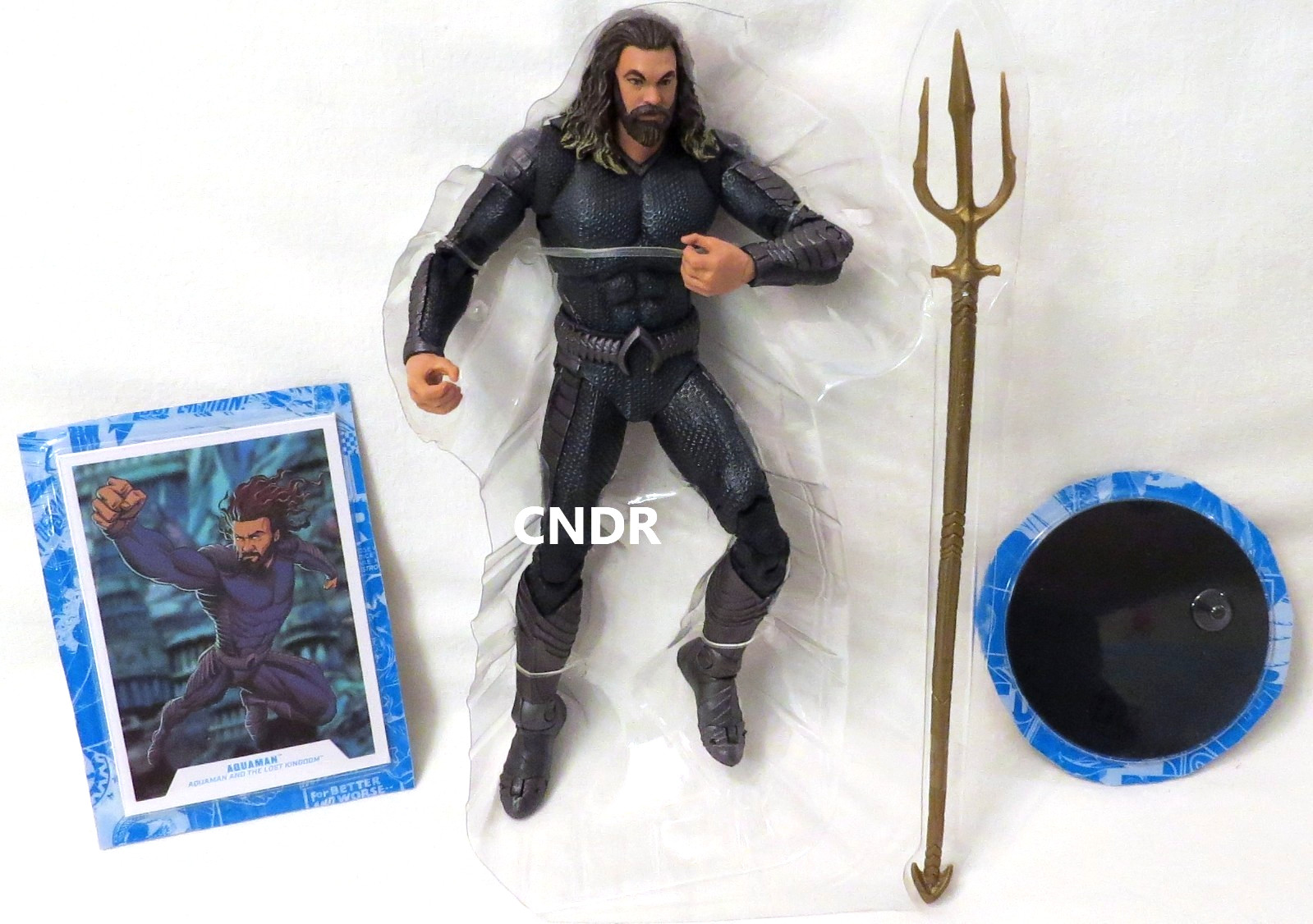Mcfarlane DC Multiverse JL The Lost Kingdom Movie LOOSE 7&Prime; AQUAMAN Stealth Suit!