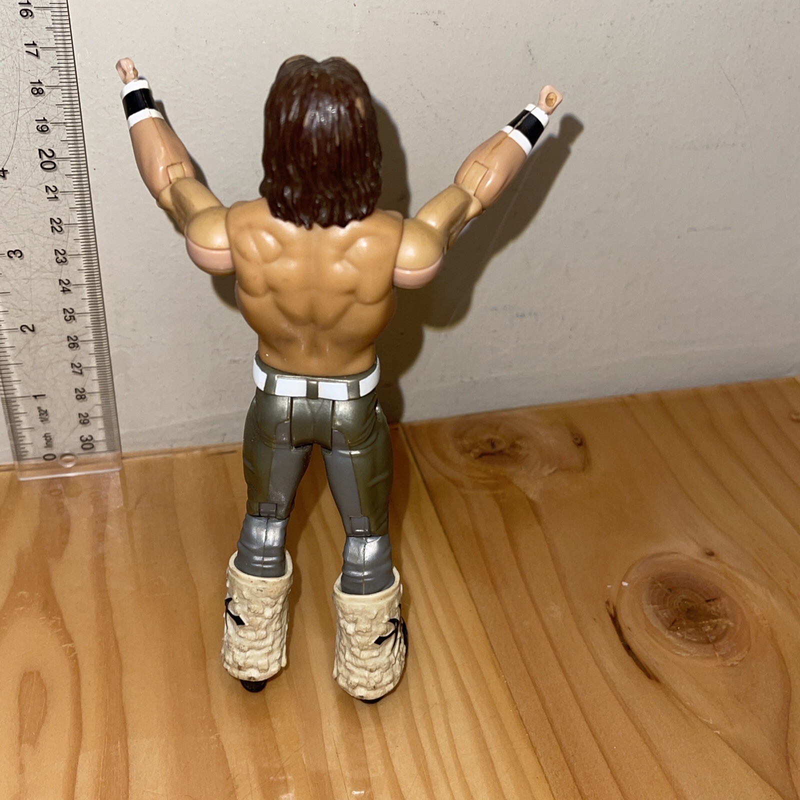 2010 WWE Johnny Nitro /John Morrison Silver Pants 6” Wrestling Figure Figurine