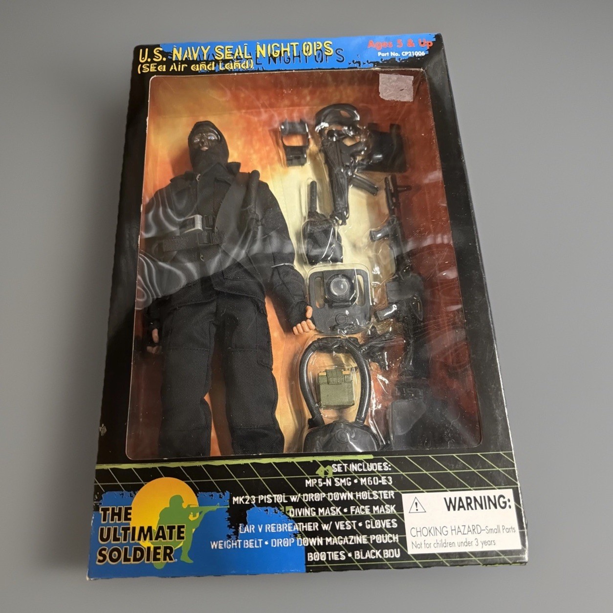 THE ULTIMATE SOLDIER UNITED STATES NAVY SEAL NIGHT OPS 12&Prime; FIGURE New