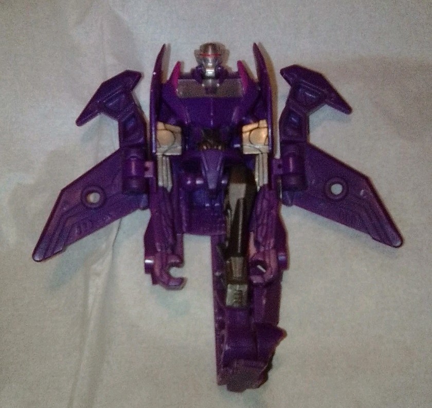 Transformers Prime Cyberverse Decepticon Air Vehicon 2013 Missing One Leg