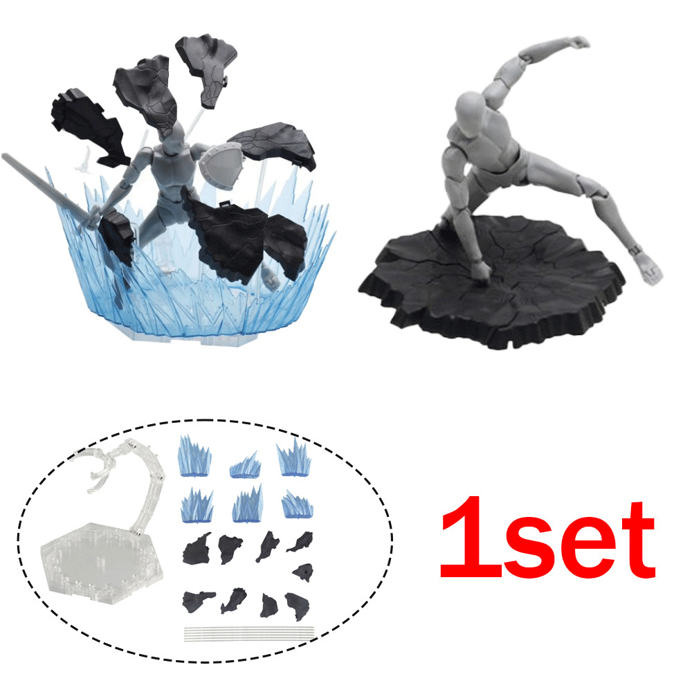 6 » 8 » Figure Effect Thunder explose Rock wave Blue Figuarts Figma D-arts rider