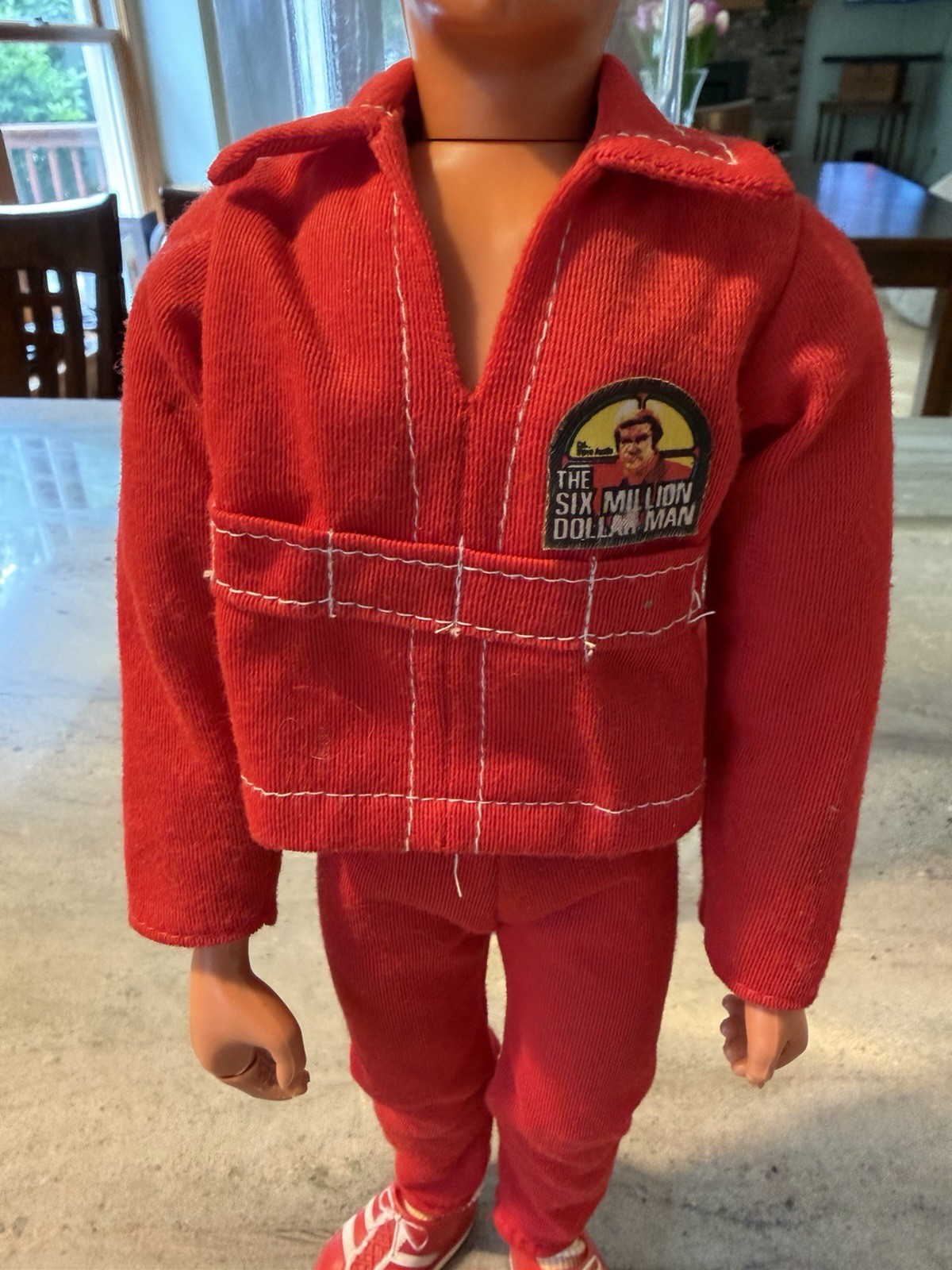 Vintage 1976 Kenner Six Million Dollar Man Bionic Grip 2nd Edition action figure