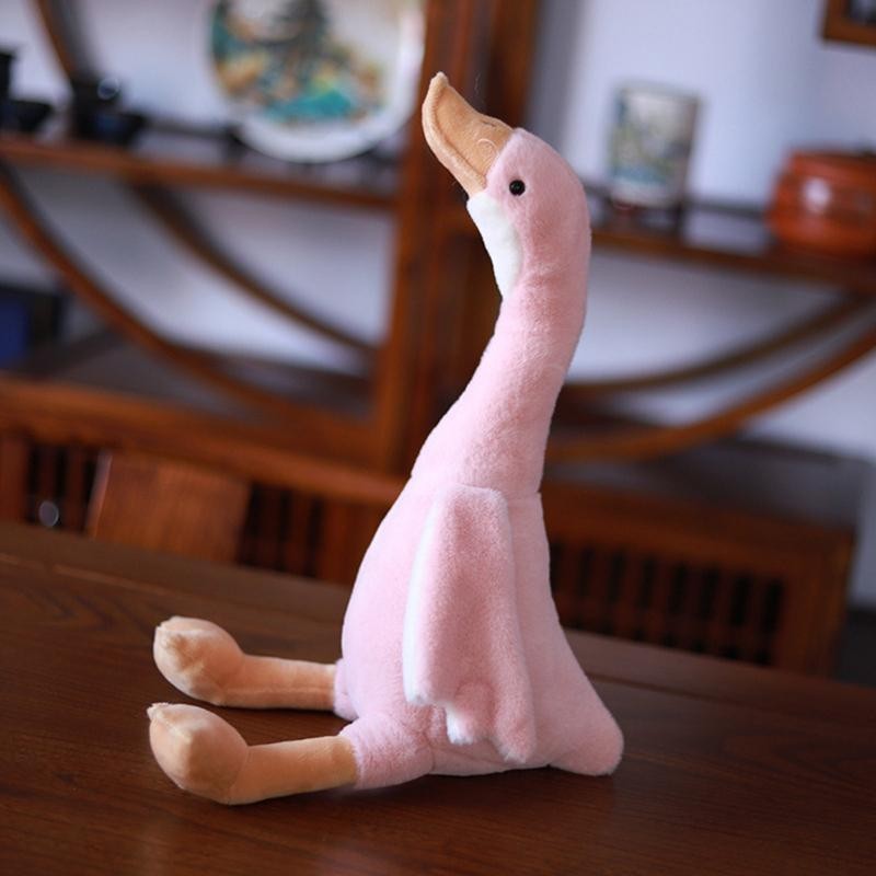 35cm Long Neck Goose Plush Toy Soft Stuffed Animal Doll Kids Baby Gift Cute