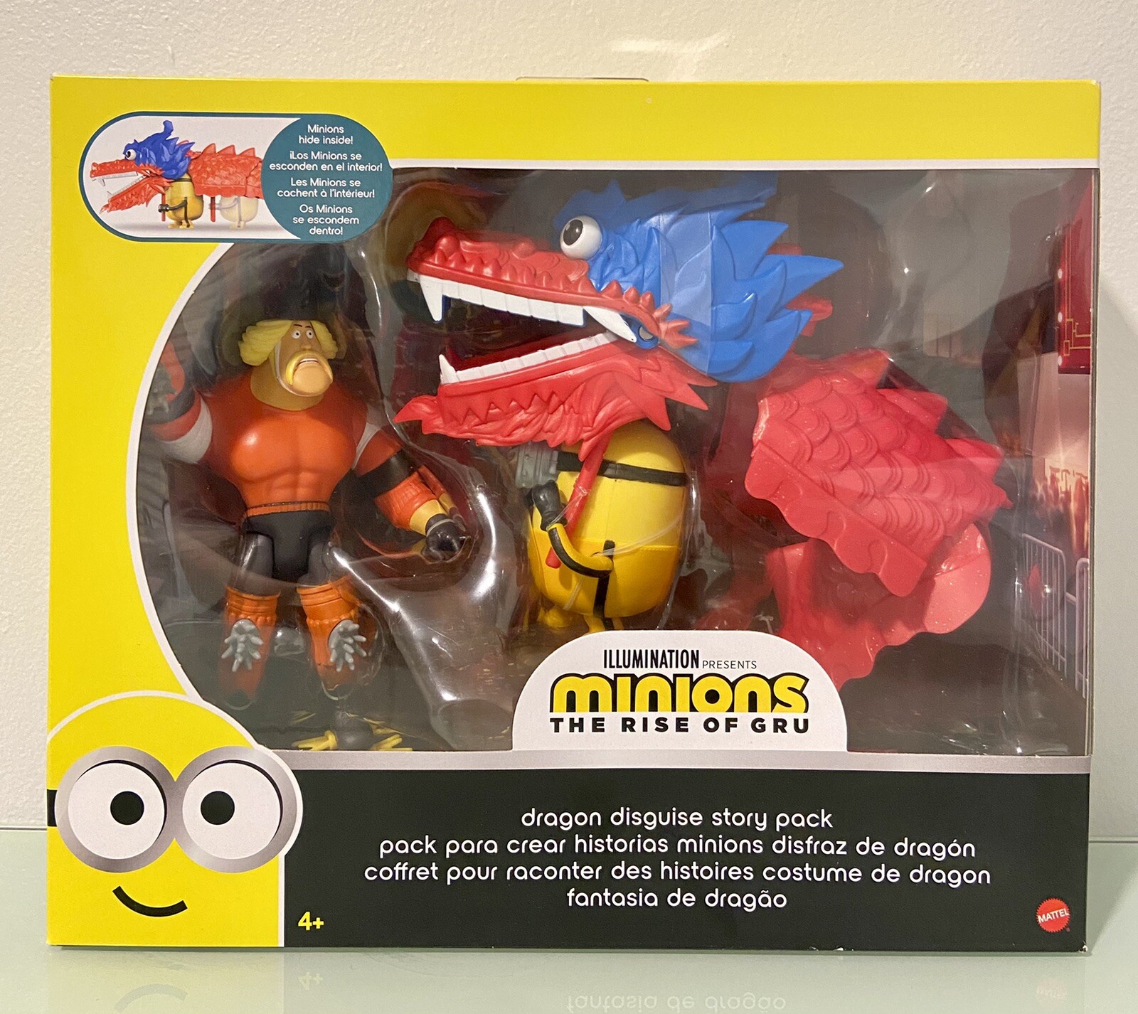 Illuminations Presents MINIONS THE RISE OF GRU Dragon Disguise Story Pack NEW