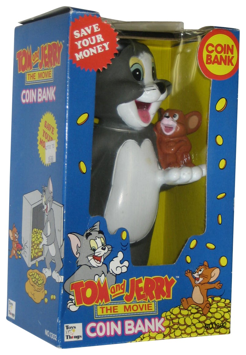 Tom And Jerry The Movie (1992) Toys N Things Figure Coin Bank
