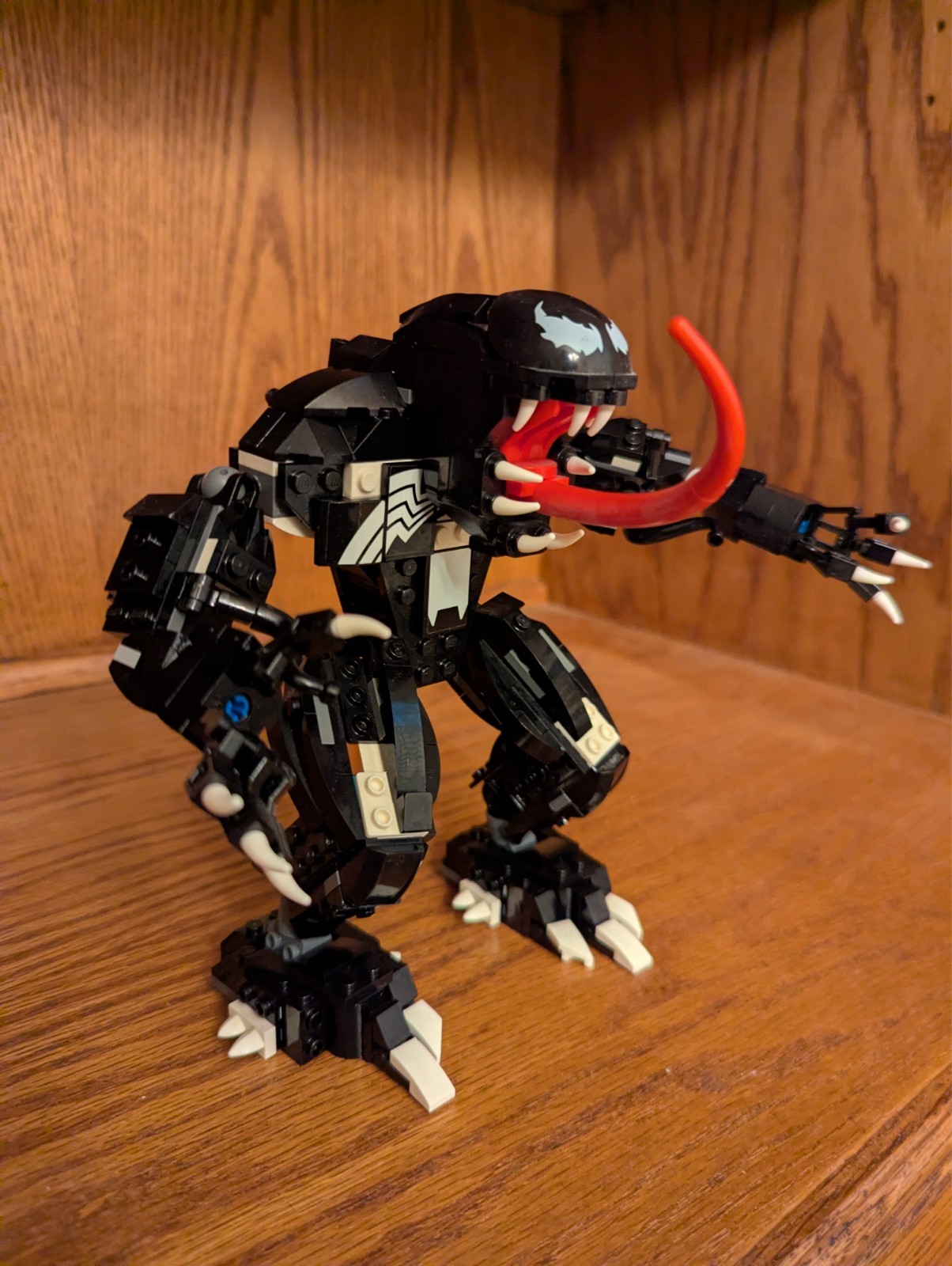 Lego marvel venom figure 8 inches tall poseable action figure 100% complete