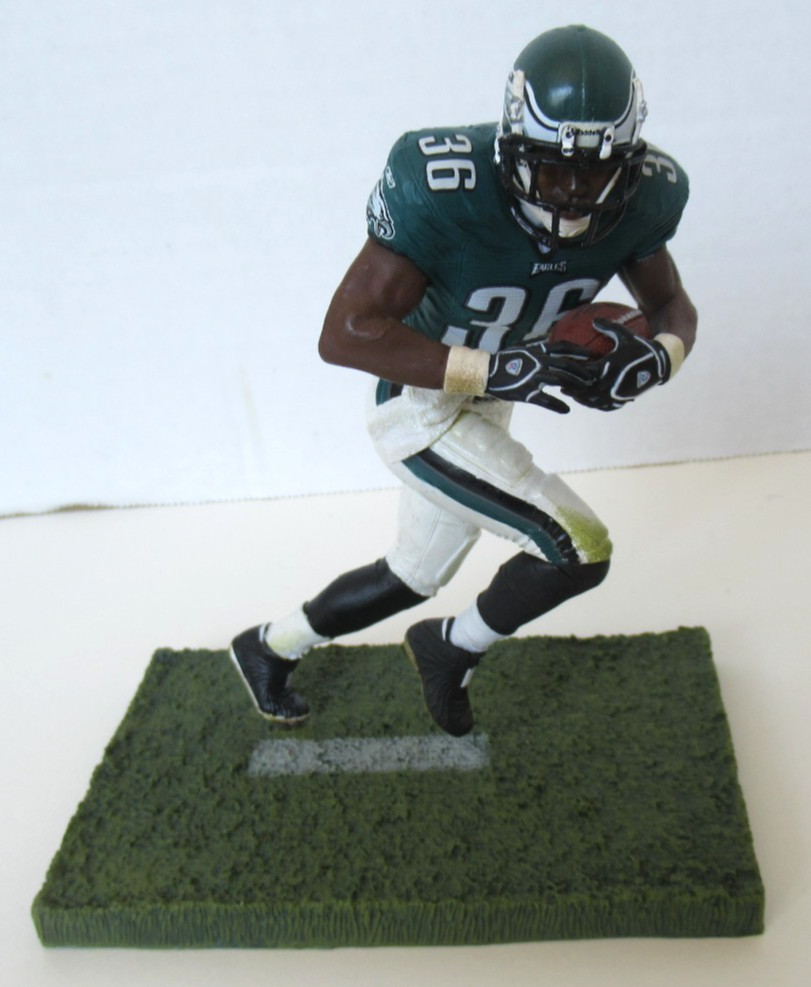 BRIAN WESTBROOK MCFARLANE NFL SERIES 15 EAGLES LOOSE COMPLETE 6&Prime; ROOKIE FIGURE