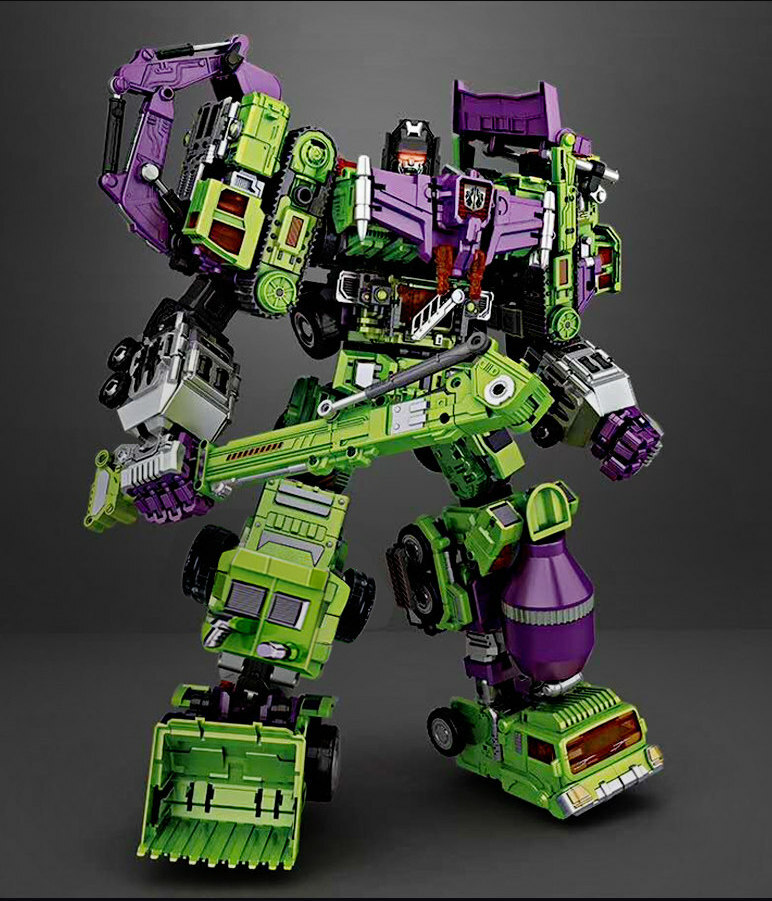 New In Stock NBK Devastator Transformation Toy Oversized Figure No Box