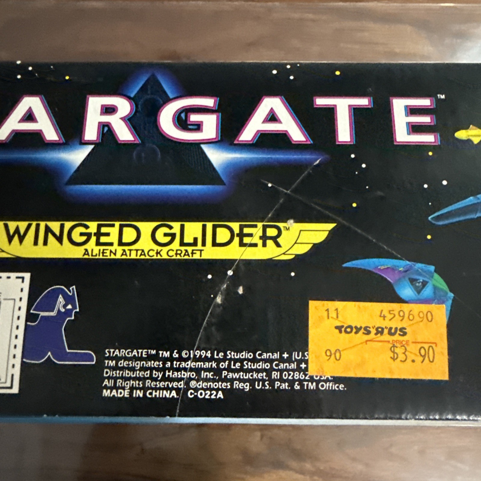 Stargate Winged Glider Alien Attack Craft – New Open Box Vintage 1994 Hasbro New