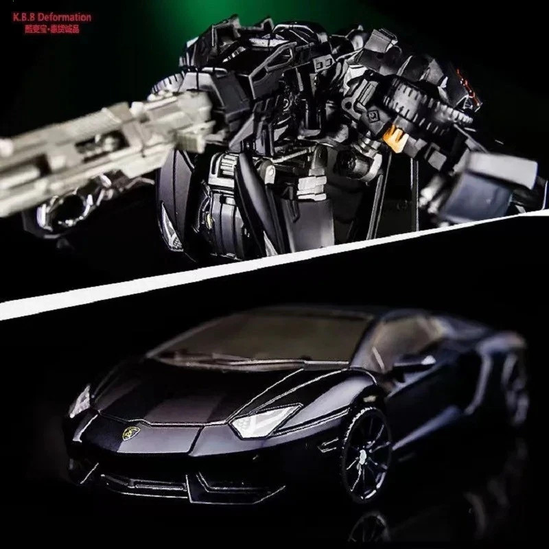 Transformation Robot Car Toy Dark Lockdown Deformed Action Figure Birthday Gift