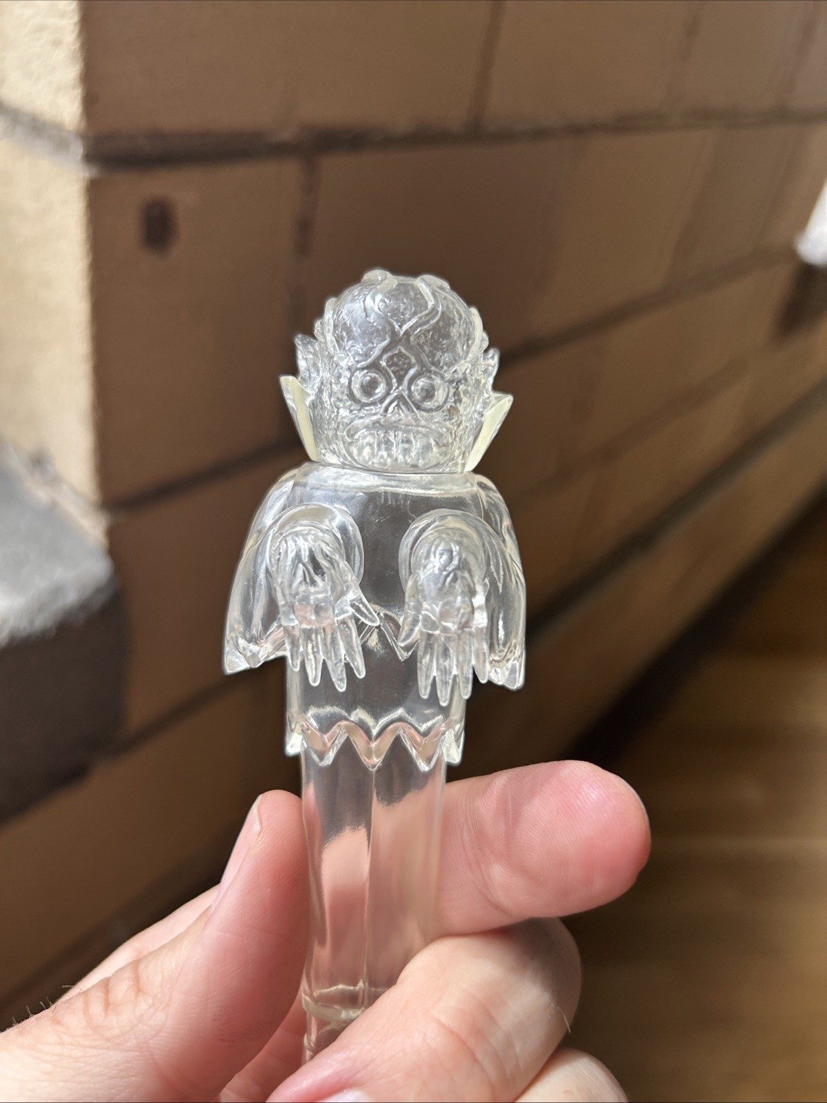 Craig Gleason Ghoul Sofubi Blank Clear Edition Vinyl Figure Justin Ishmael ISH