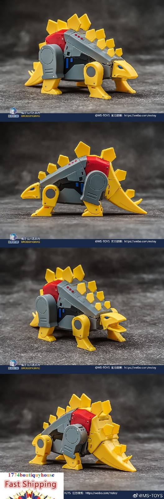 New Transformation Magic Square TOYS MS-B59 G1 Dinobot STEGOSAURUS 15CM USA SELL