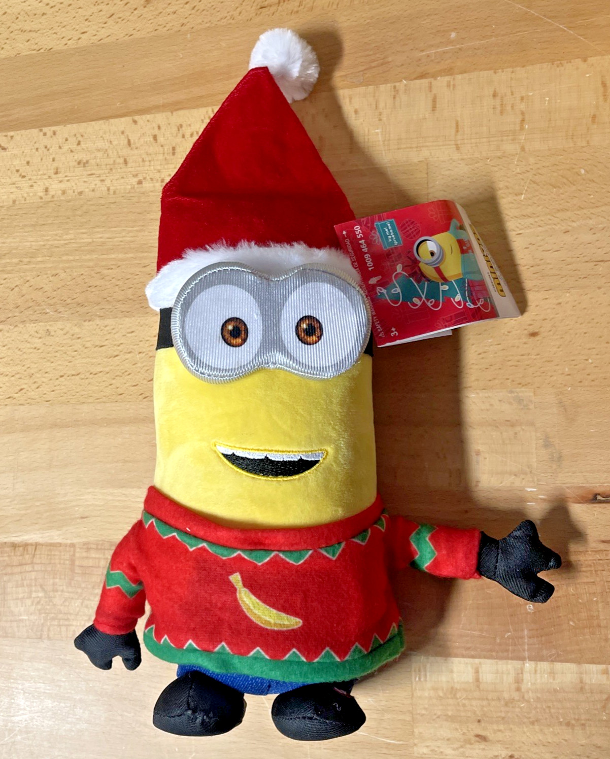 New Minions Rise Of Gru Kevin Holiday Plush Jingle Bells Animated Sings Walks