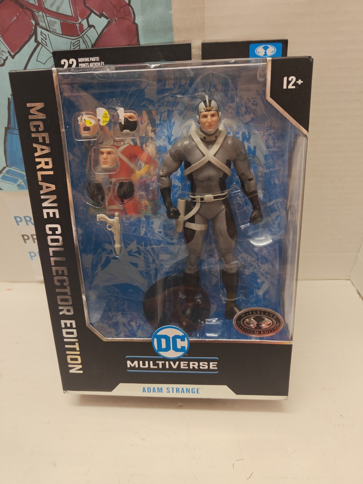 McFarlane DC Multiverse Platinum Chase Collector Edition Adam Strange (T)