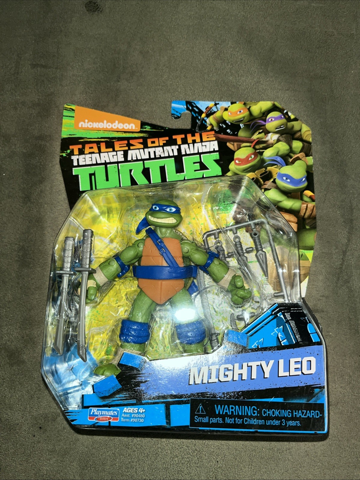 2016 Tales Of Teenage Mutant Ninja Turtles Mighty Leo 4.5in Action Figure – NEW