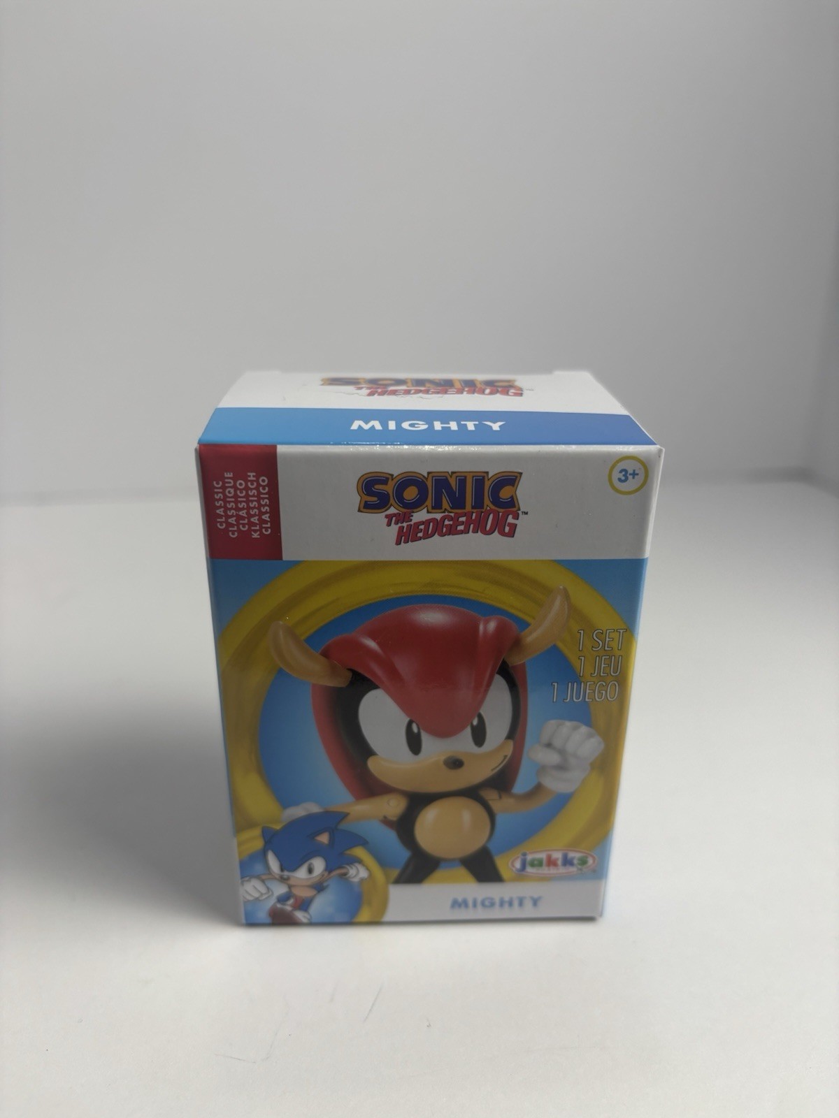 JAKKS Pacific Classic Sonic the Hedgehog 2.5in « Mighty » Action Figure