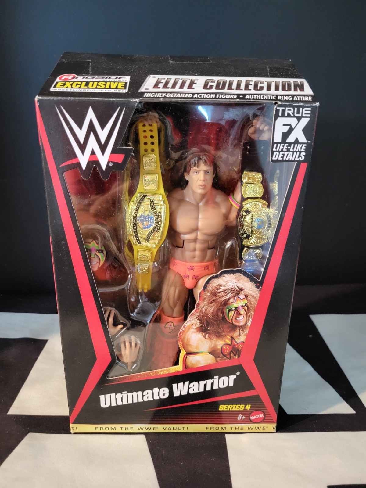 Ultimate Warrior Series 4 Ringside 6&Prime; WWE SERIES Elite Collection Mattel NEW