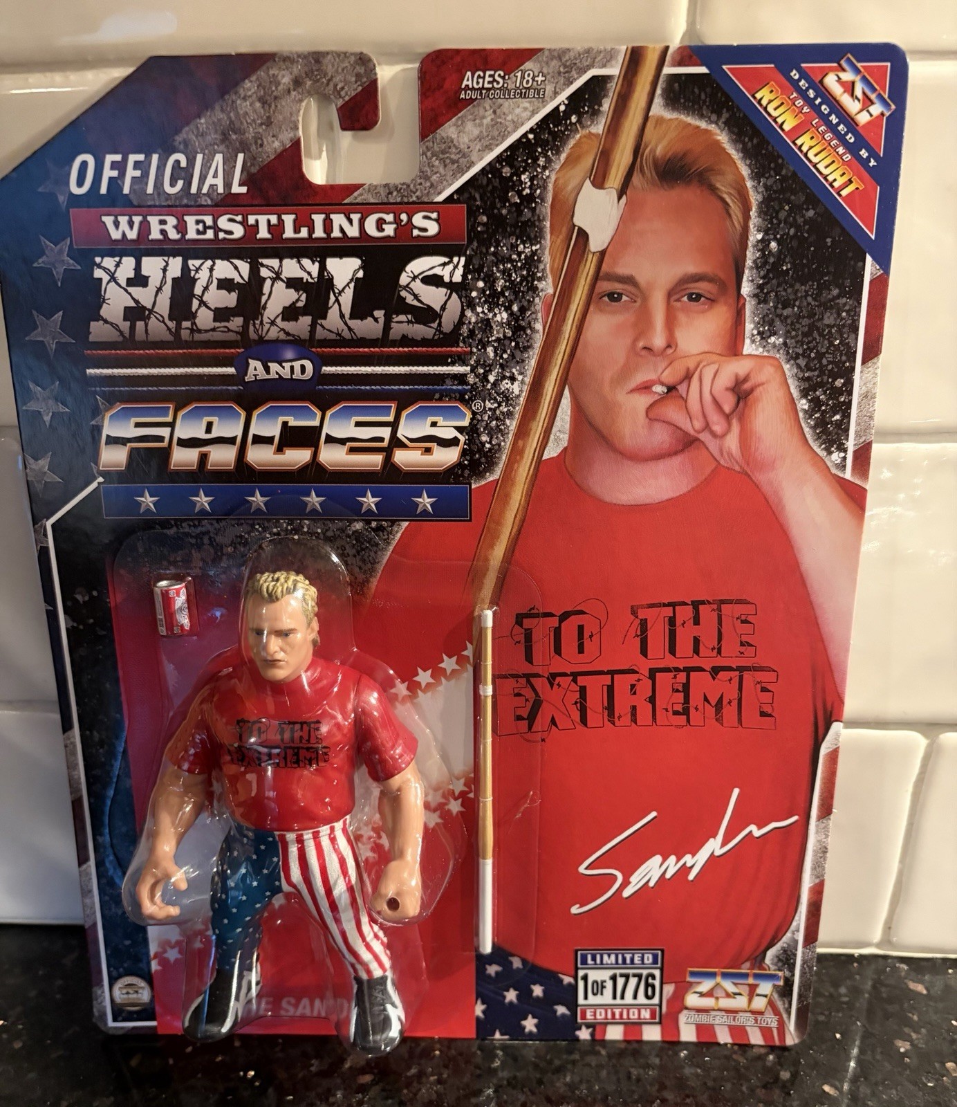 Sandman Zombie Sailor Toys Heels & Faces WWE WWF ECW 1 Of 1776