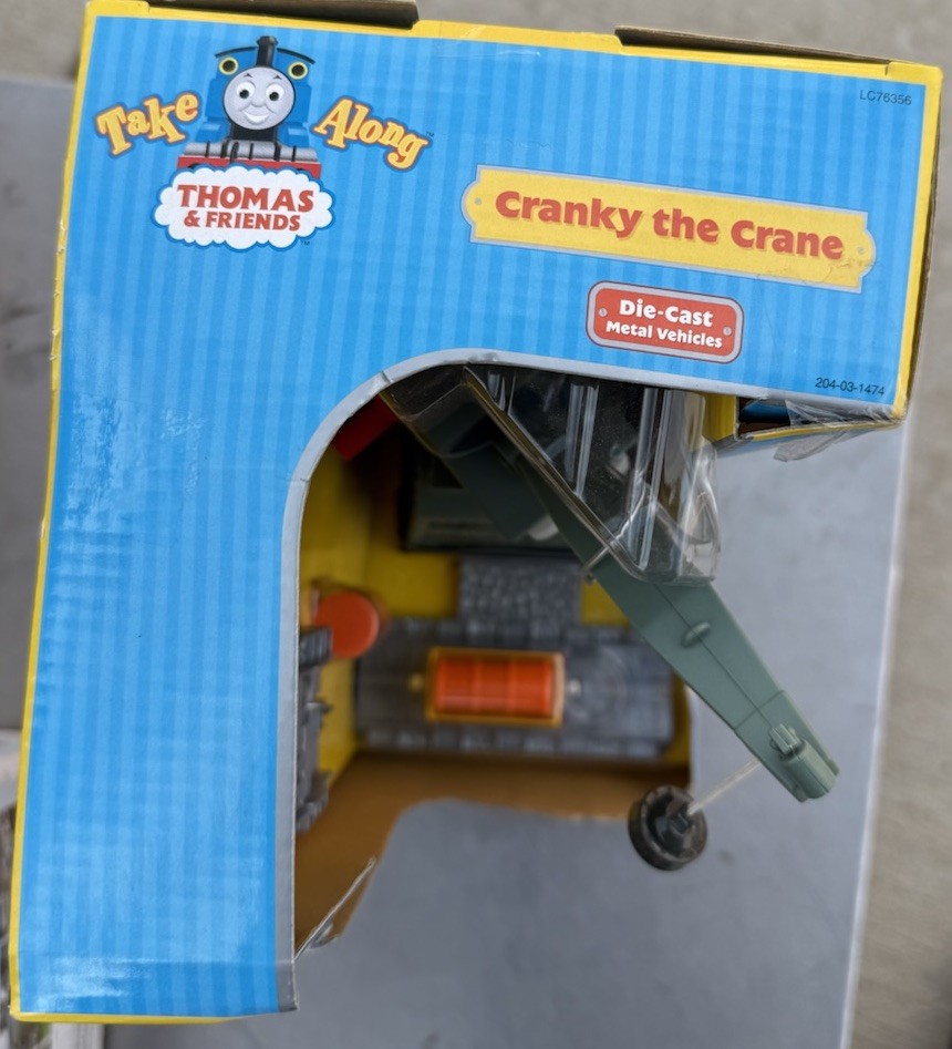 Thomas & Friends Tank Engine Train Take Along CRANKY THE CRANE 2006 Target