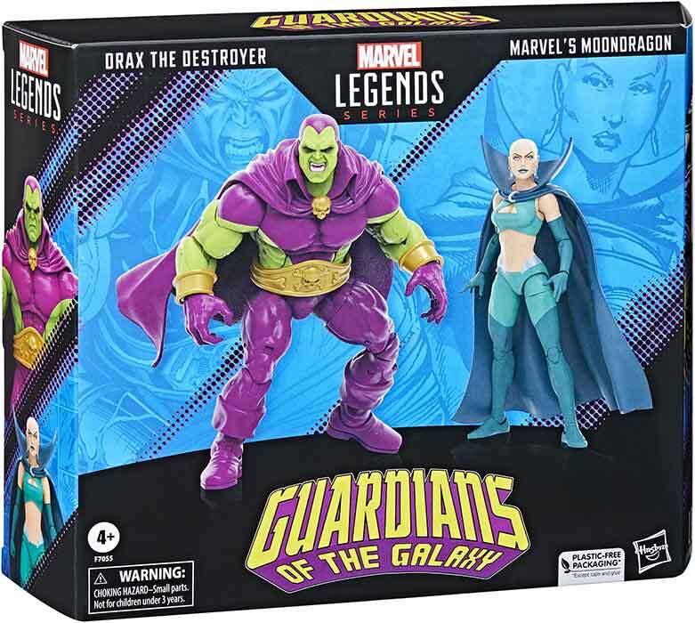 Marvel Legends Guardians Of The Galaxy 6 Inch Figure 2-Pack – Drax & Moondragon