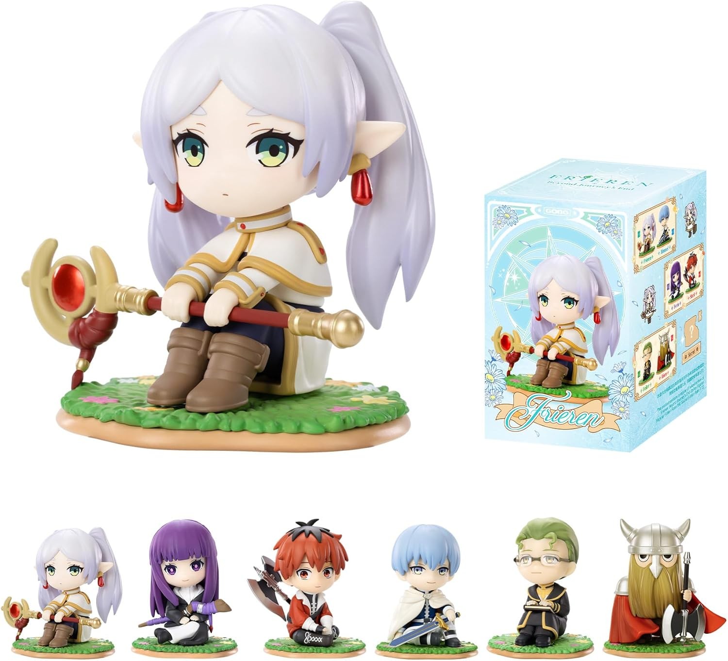 Frieren: Beyond Journey&rsquo;s End Series Blind Box Figures, Collectible Toys Home…