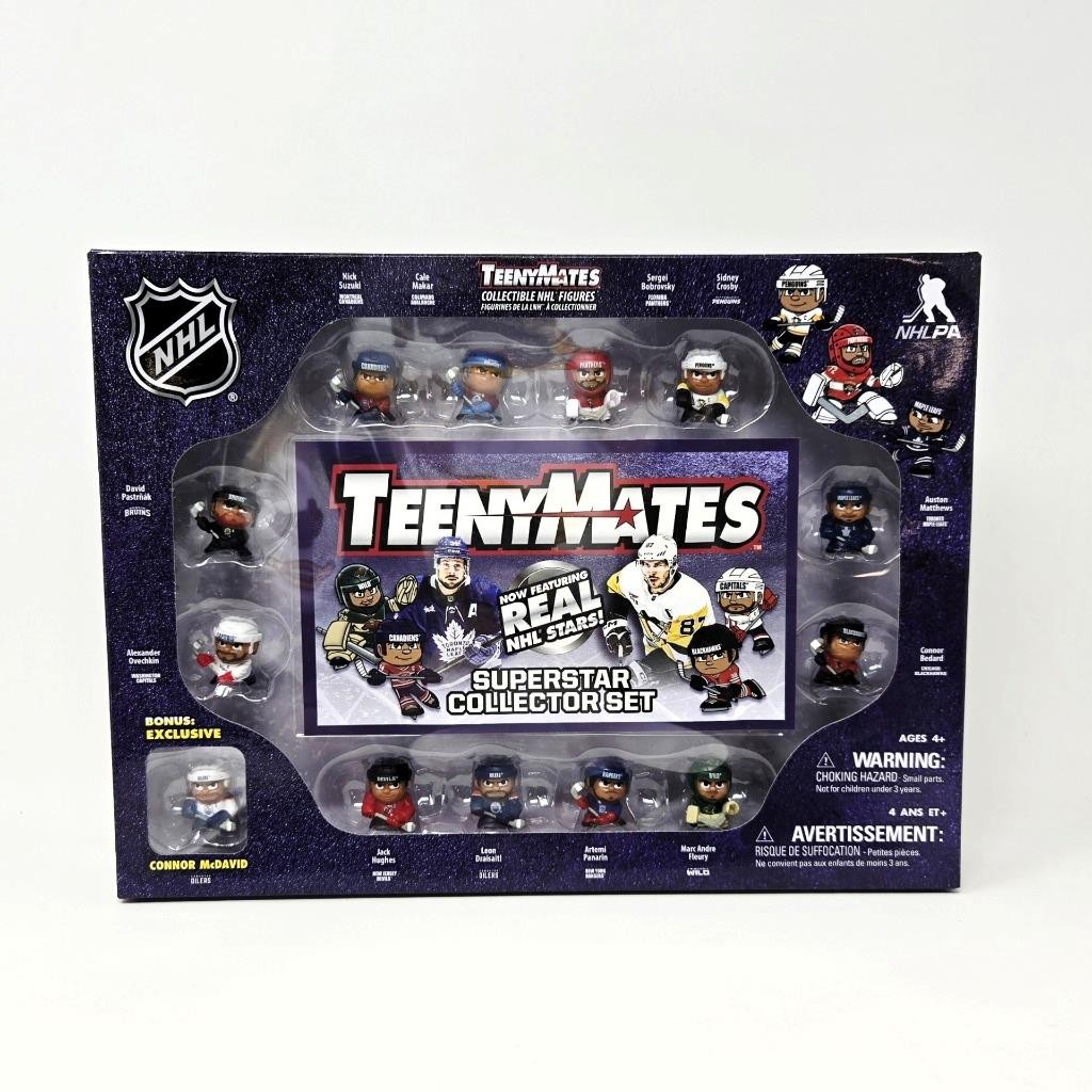 TeenyMates NHL 2025 Hockey Superstar Collector Set Connor McDavid Excl (inv:A26)