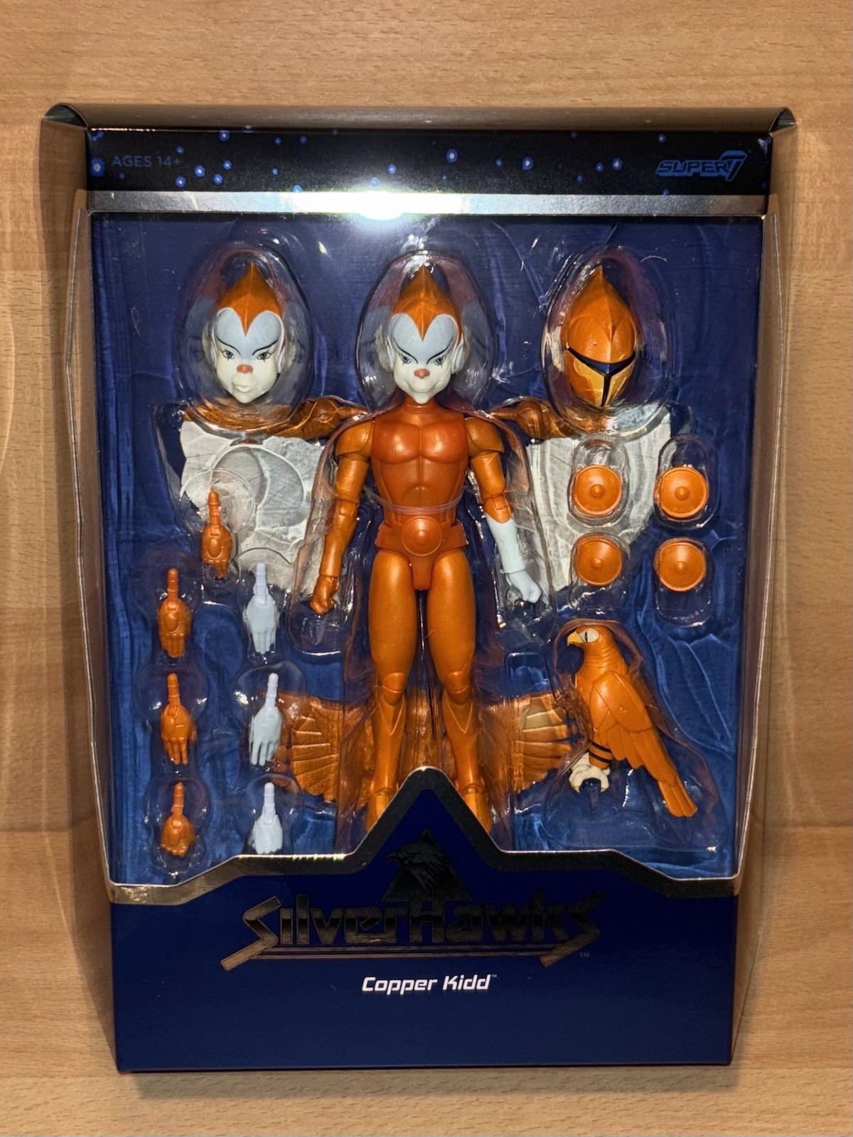 Super7 Silverhawks ULTIMATES COPPER KIDD Action Figure NEW In Stock Kid Cartoon