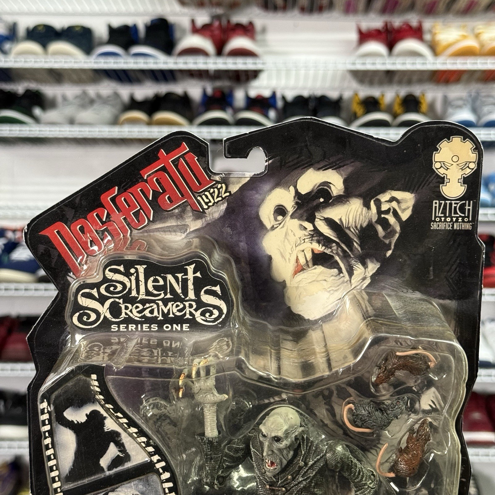 Vintage Nosferaru 1922 Graf Orlok Action Figure Silent Screamers Series 1 NIB