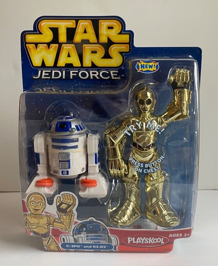 Hasbro Playskool Star Wars Jedi Force 2004 LE 37/50 1st Production Run Set MISB