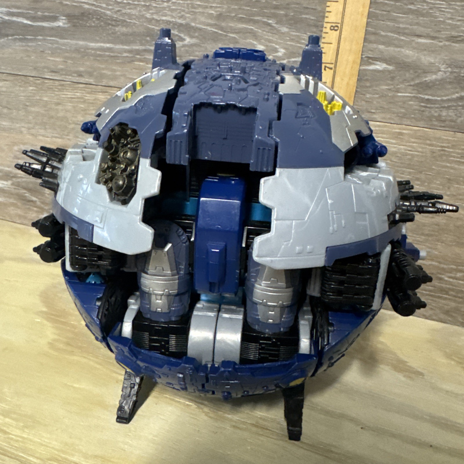 Transformers Supreme Class Cybertron Primus Unicron Planet Hasbro 2005 NO Key C1